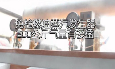 NBS——燃油蒸汽發(fā)生器氣量有多大