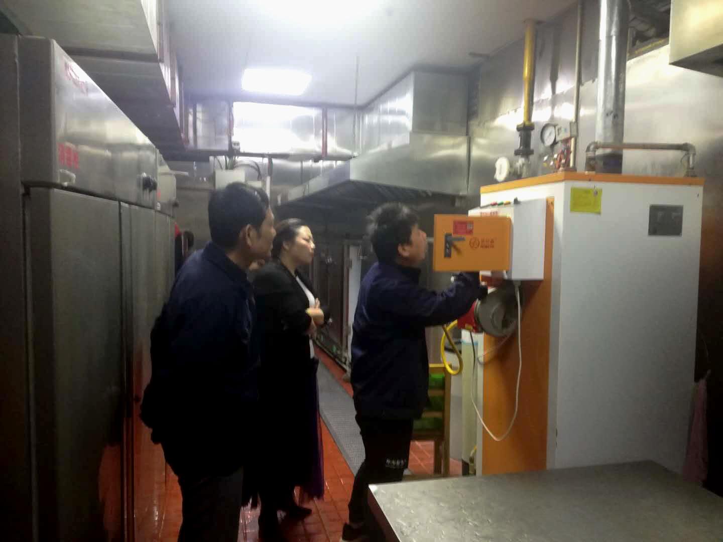 諾貝思:學校都采用蒸汽發(fā)生器解決食品健康問題