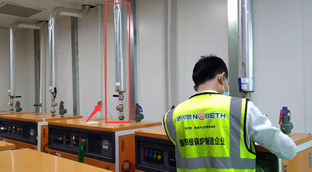 手術(shù)器械消毒電加熱蒸汽發(fā)生器蒸汽管道安裝