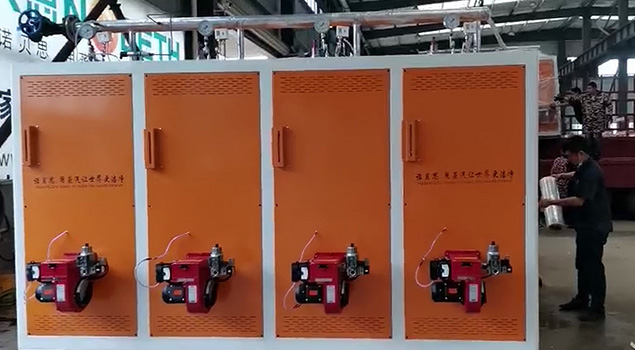 河南0.4噸燃?xì)庹羝l(fā)生器試機