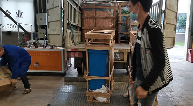 1臺分氣缸發(fā)貨現(xiàn)場
